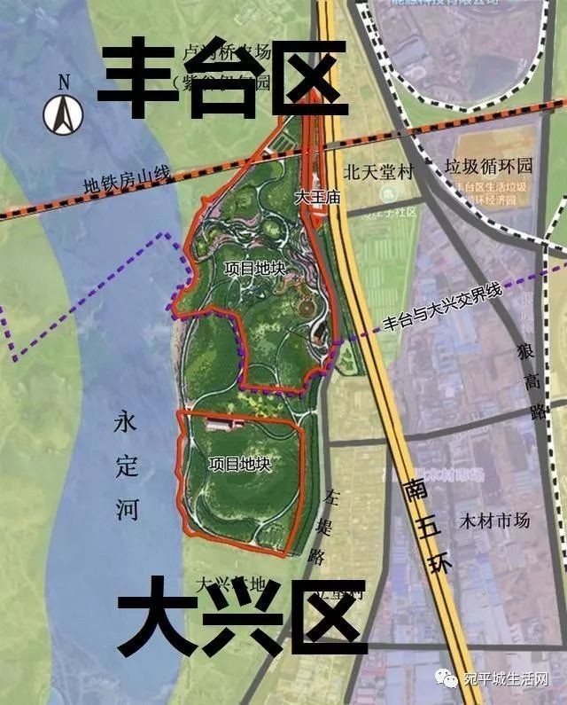 位于長辛店二七廠路南側老鎮西區的安置房