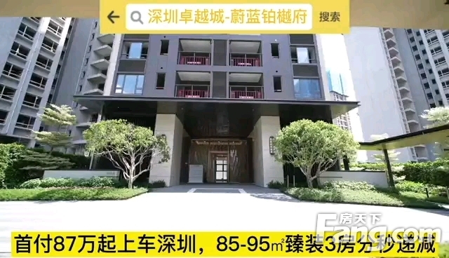 在后海中心區域相繼開發了卓越蔚藍海岸